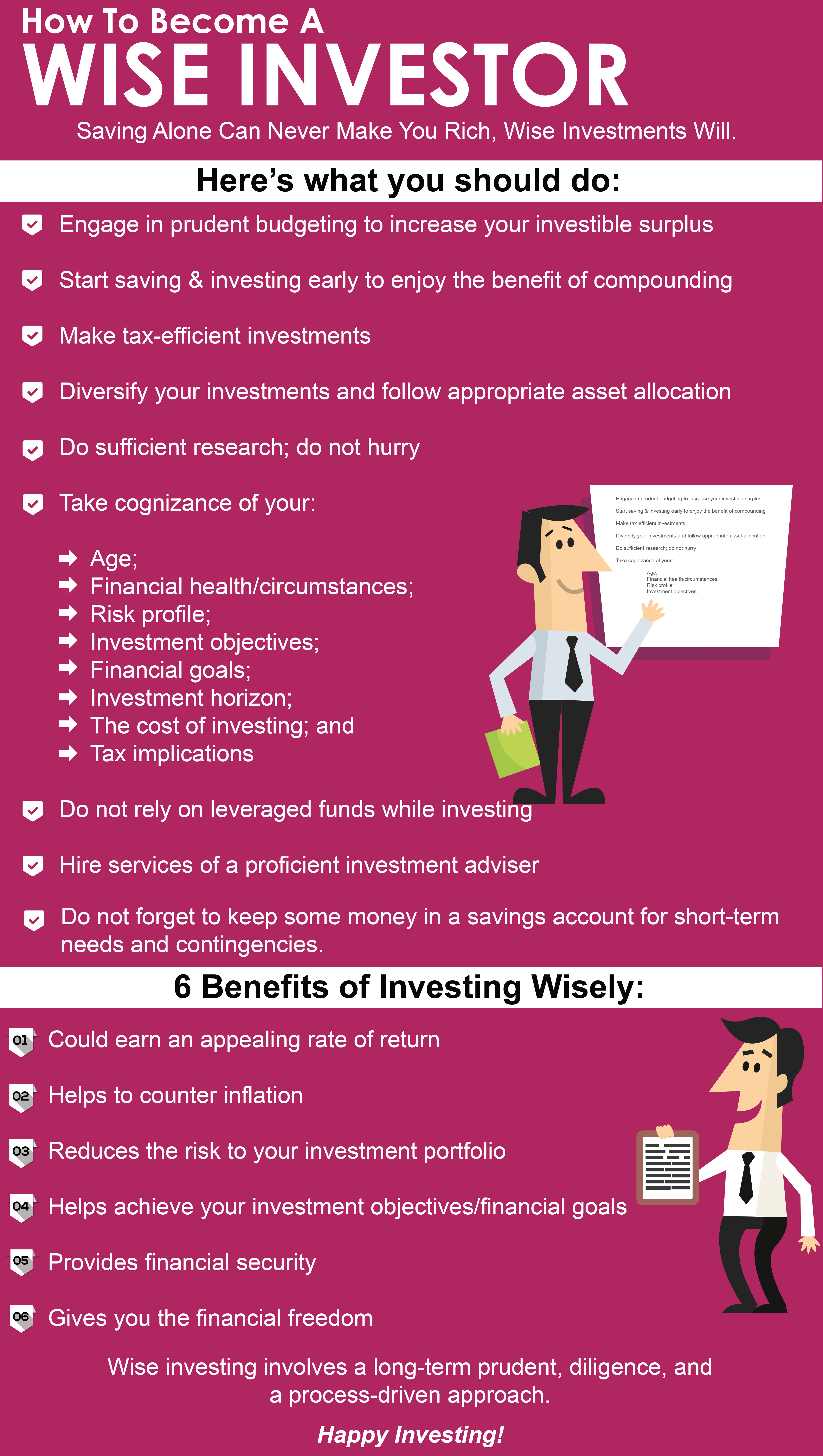How To Become A Wise Investor