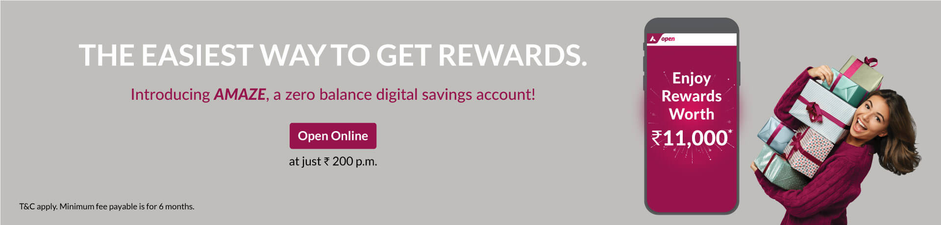 Amaze Savings Account