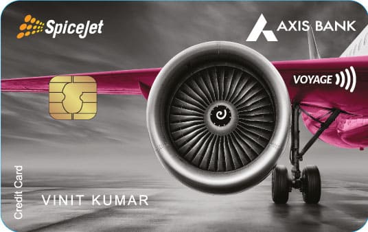 SpiceJet Axis Bank Voyage Credit Card