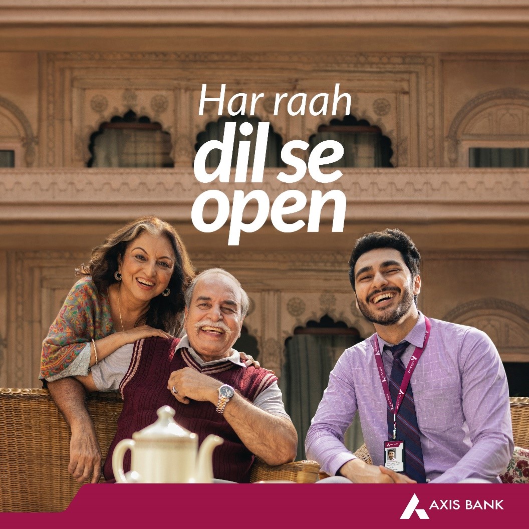 Axis Bank unveils ‘har raah dil se open’ showcasing the power of 100k+ ‘Dil Se Open’ bankers